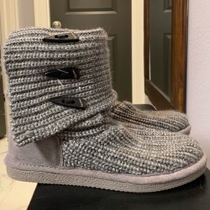 BearPaw Knit Boots